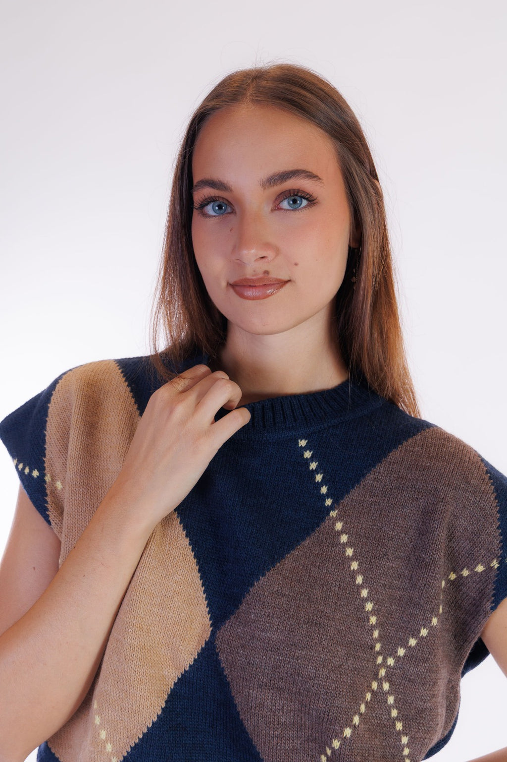 Maxi gilet con manicotti