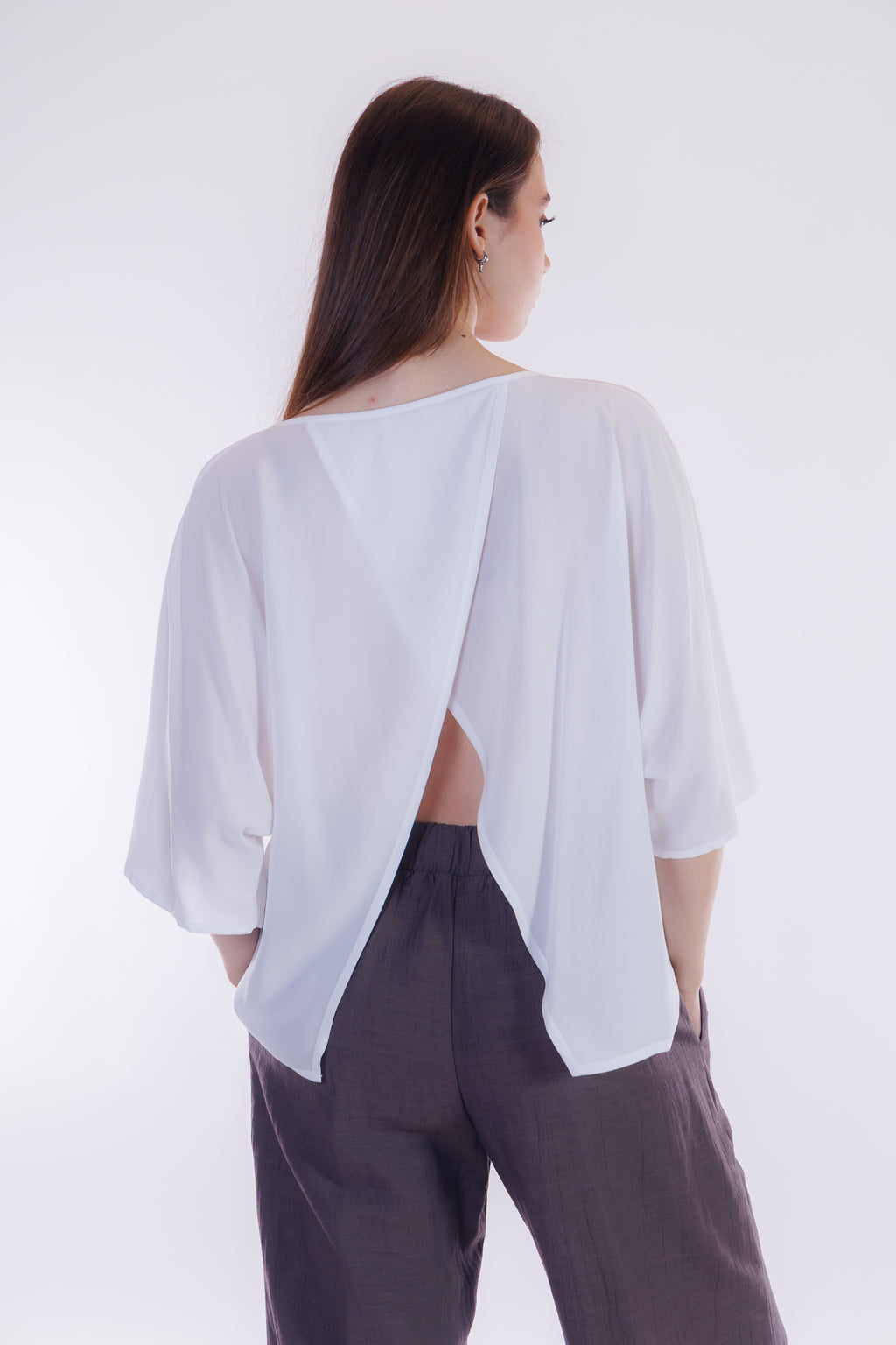 Blusa apertura dietro