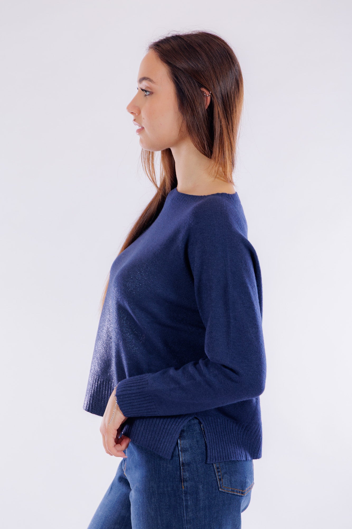 Maglia scatolina spalmata