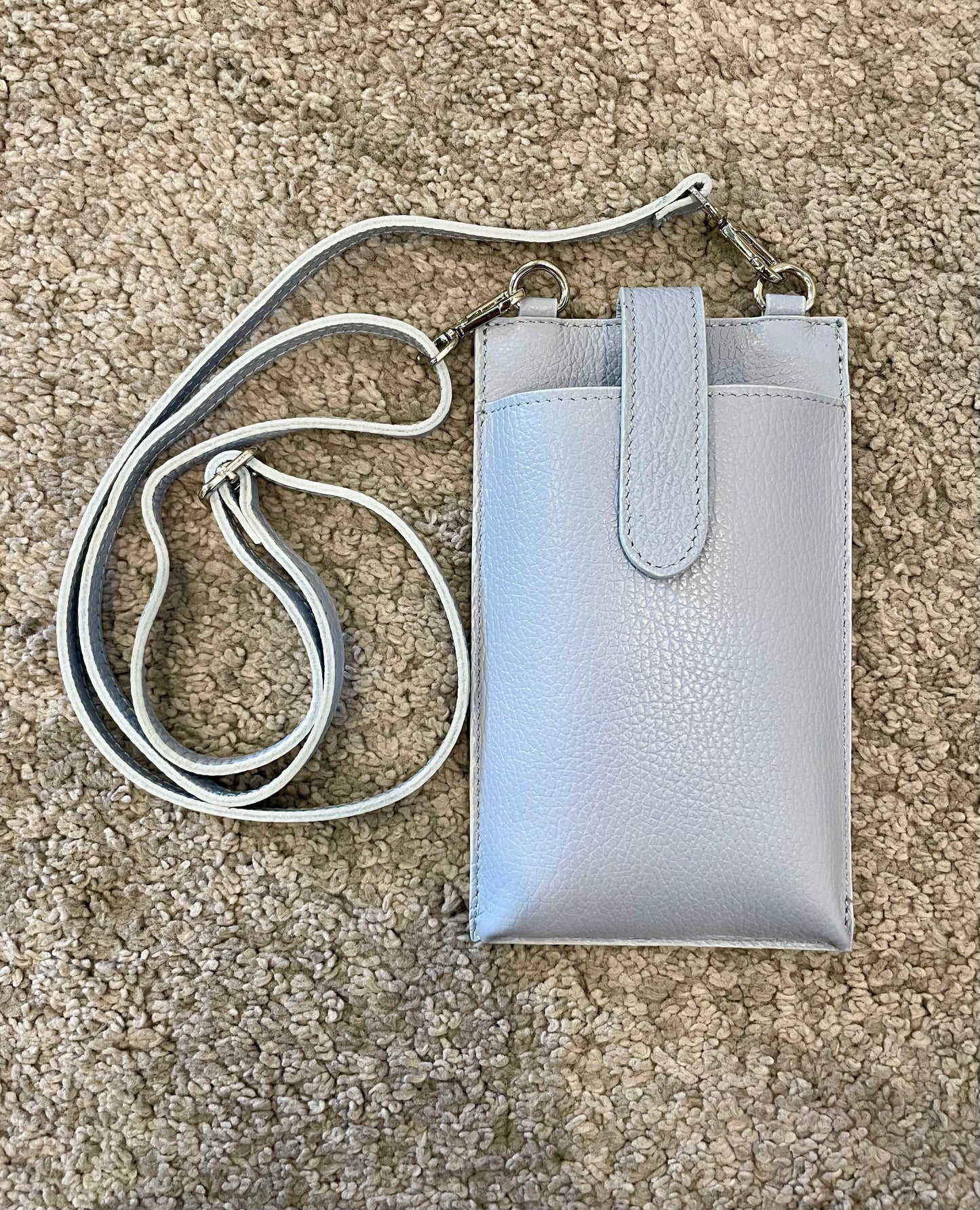 Porta cellulare vera pelle