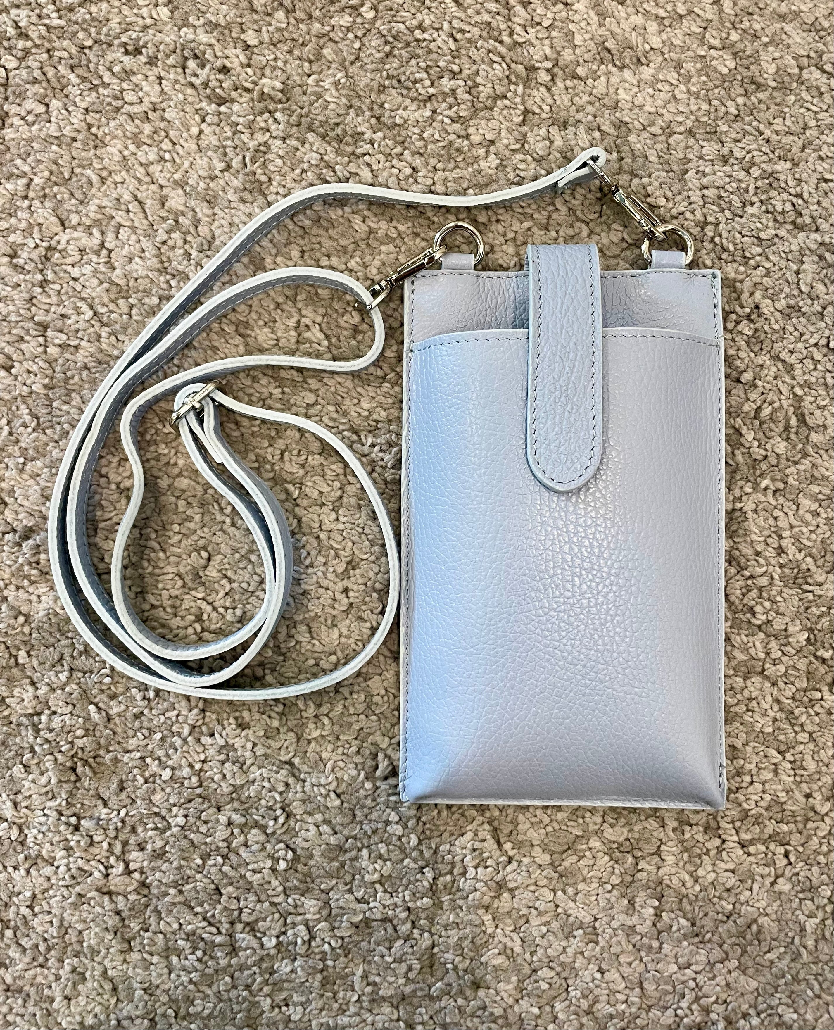 Porta cellulare vera pelle