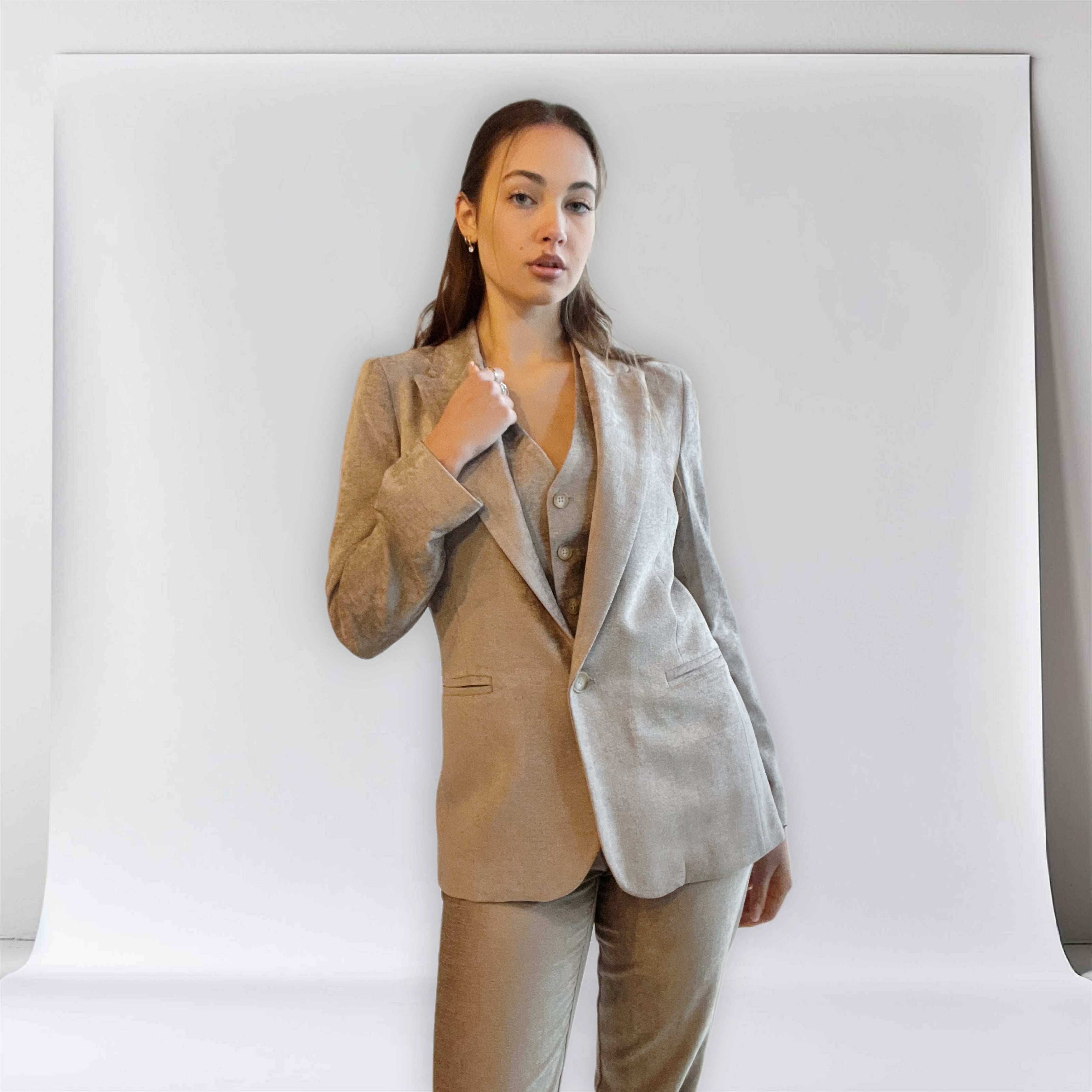 Completo velluto viscosa