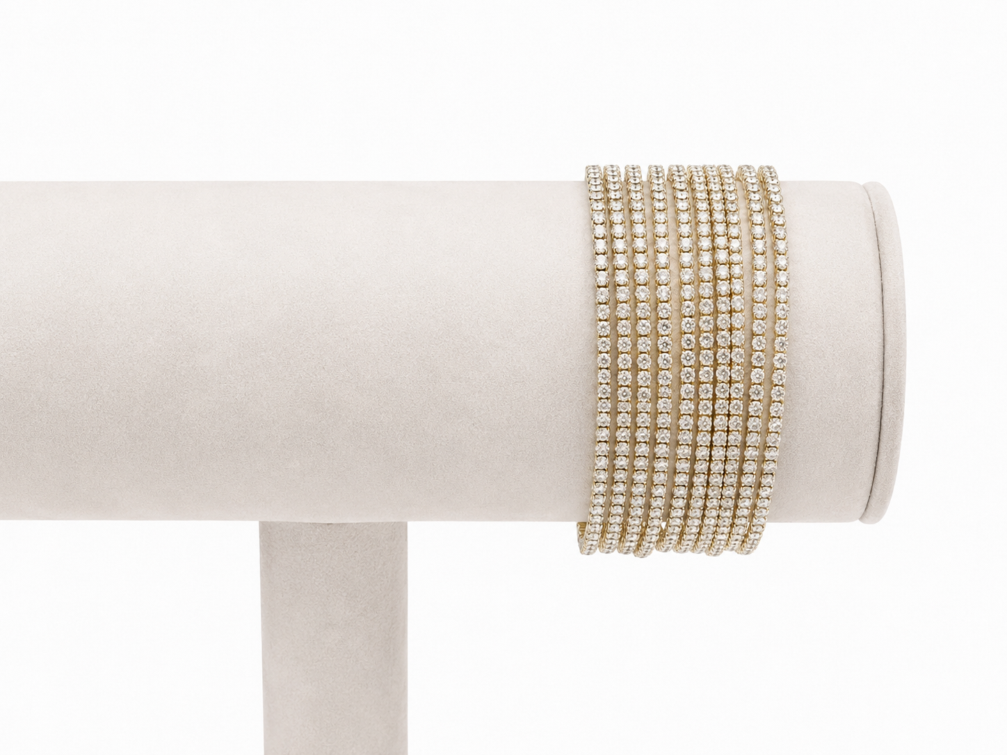 Bracciali multifilo strass