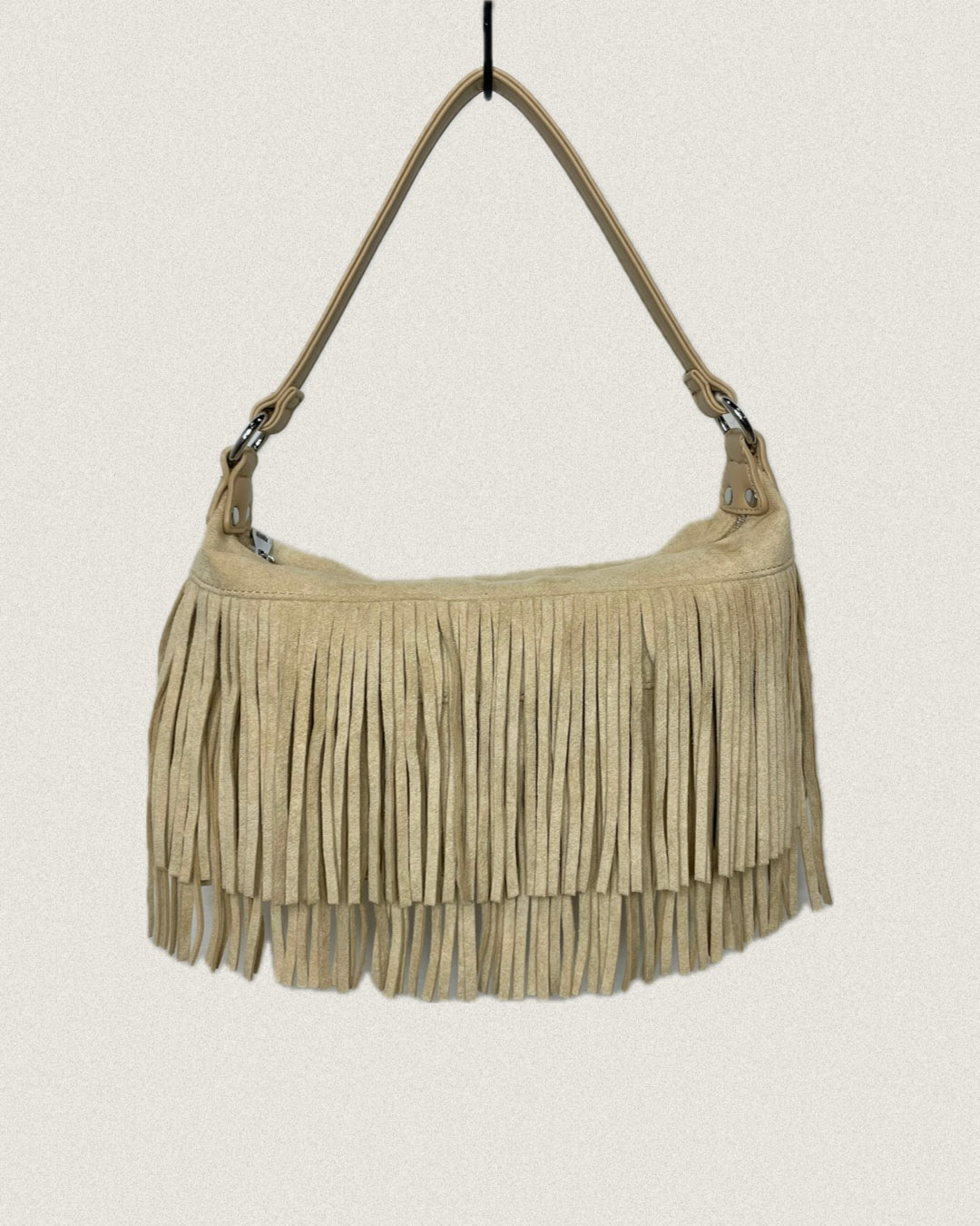 Borsa suede frange