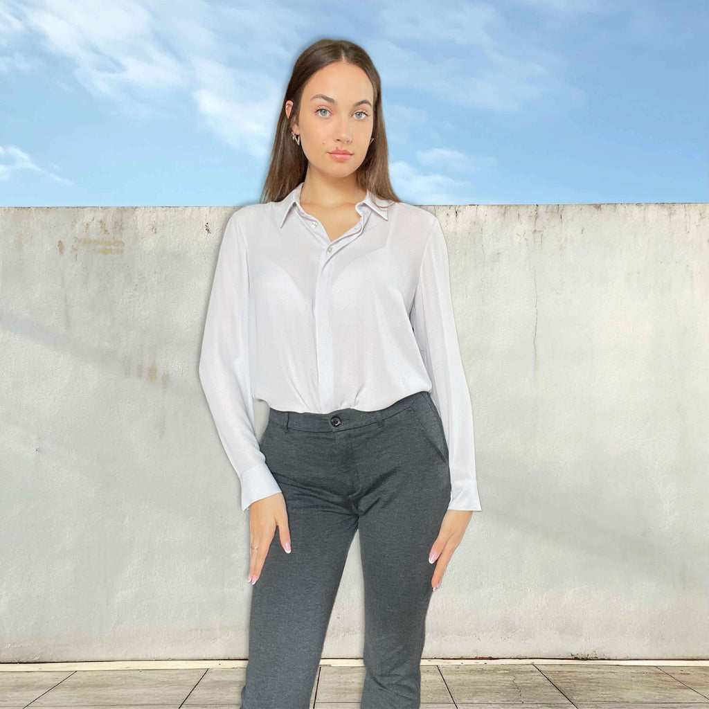 Pantalone punto Milano risvoltino