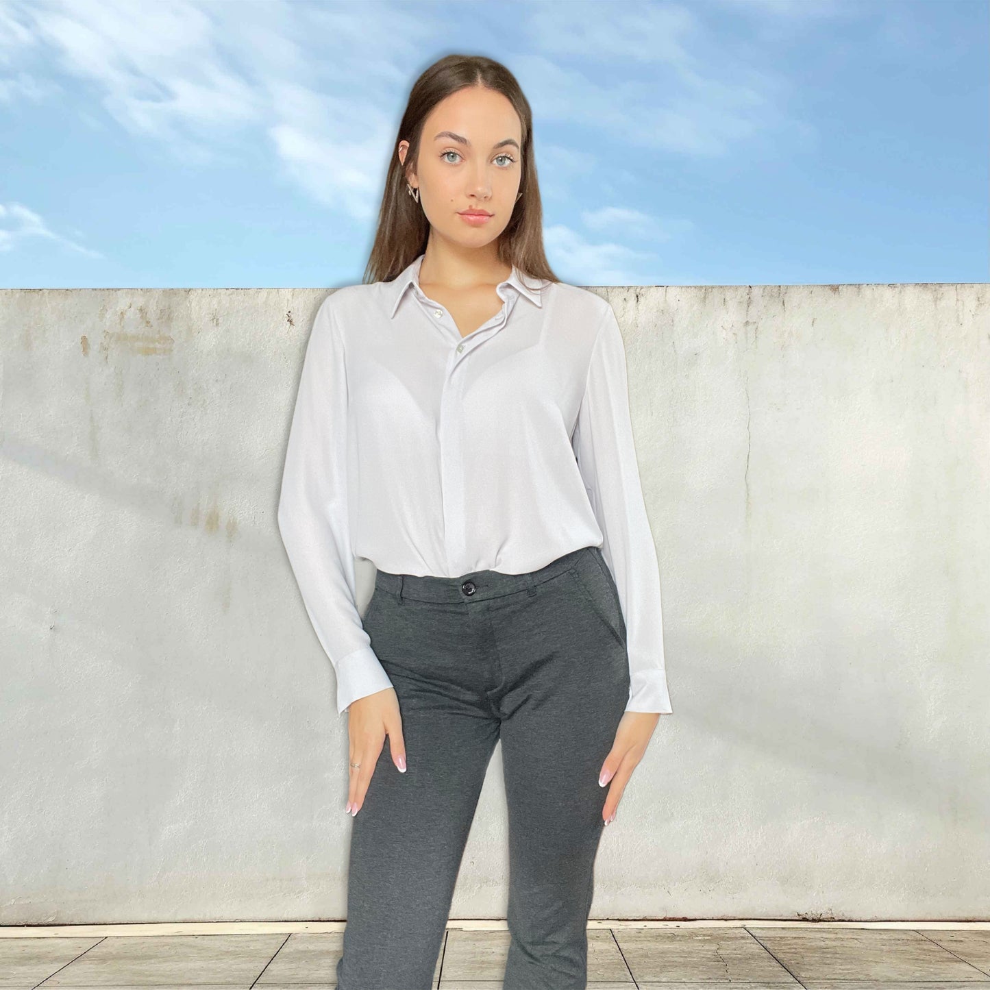 Pantalone punto Milano risvoltino