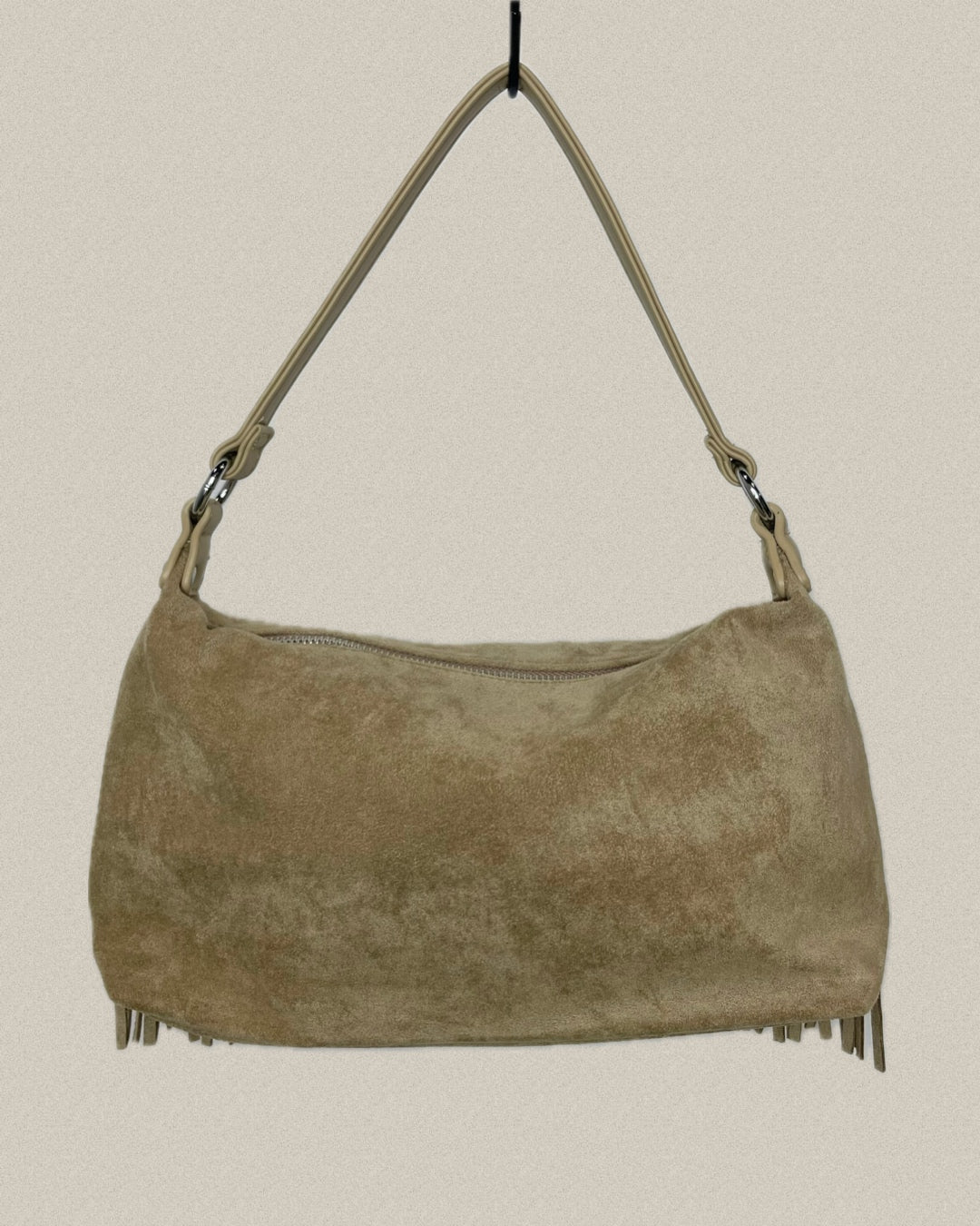 Borsa suede frange