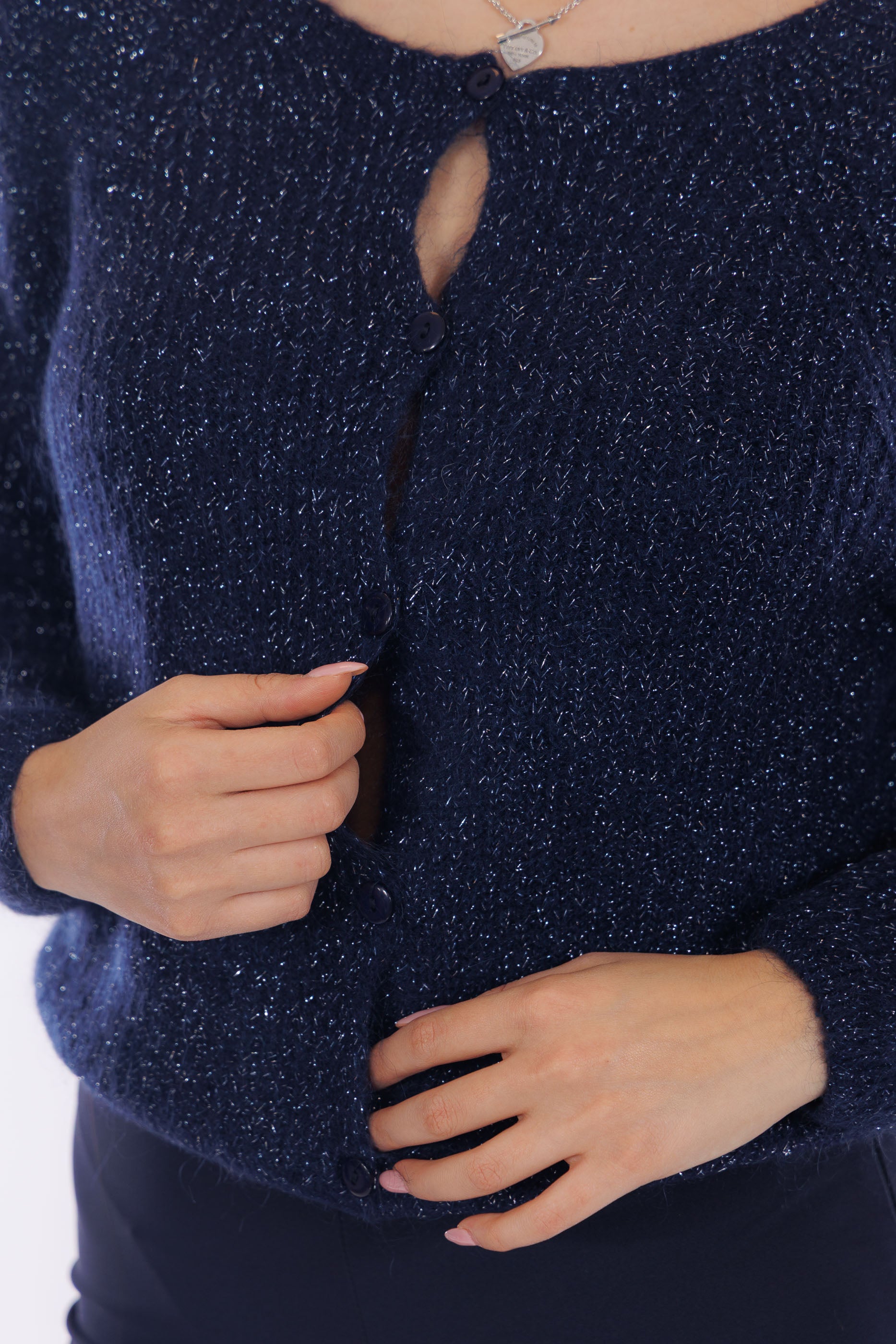 Giacchina coreana lurex