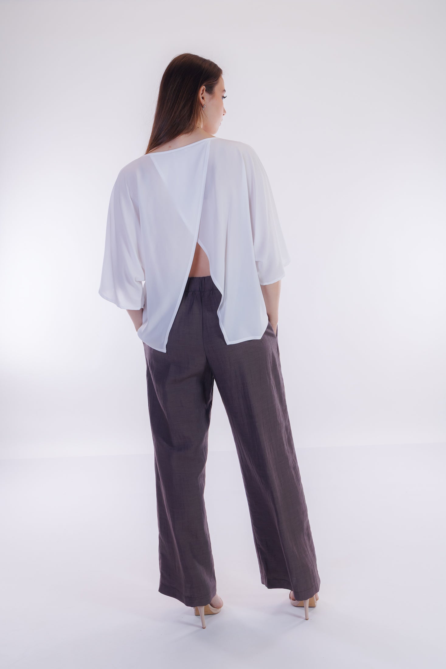 Blusa apertura dietro