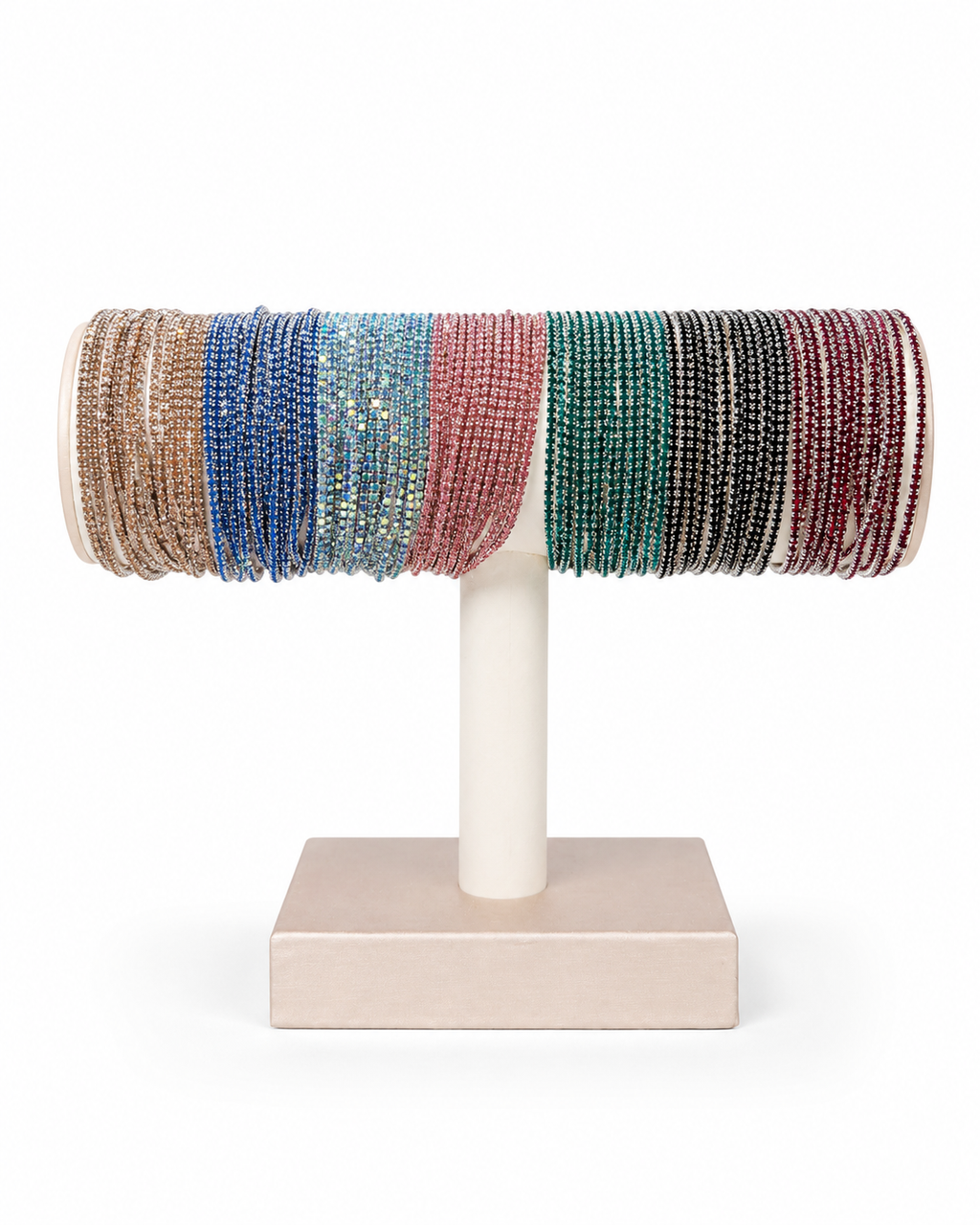 Bracciali multifilo strass