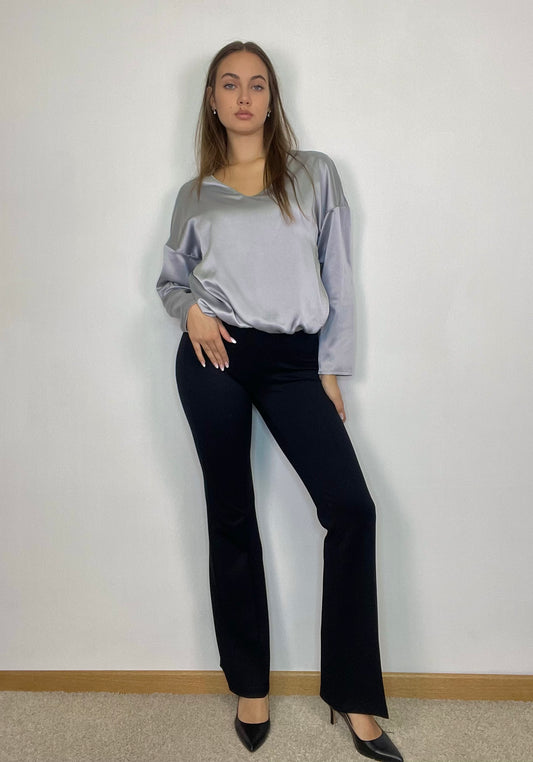 Pantalone flare cavallery