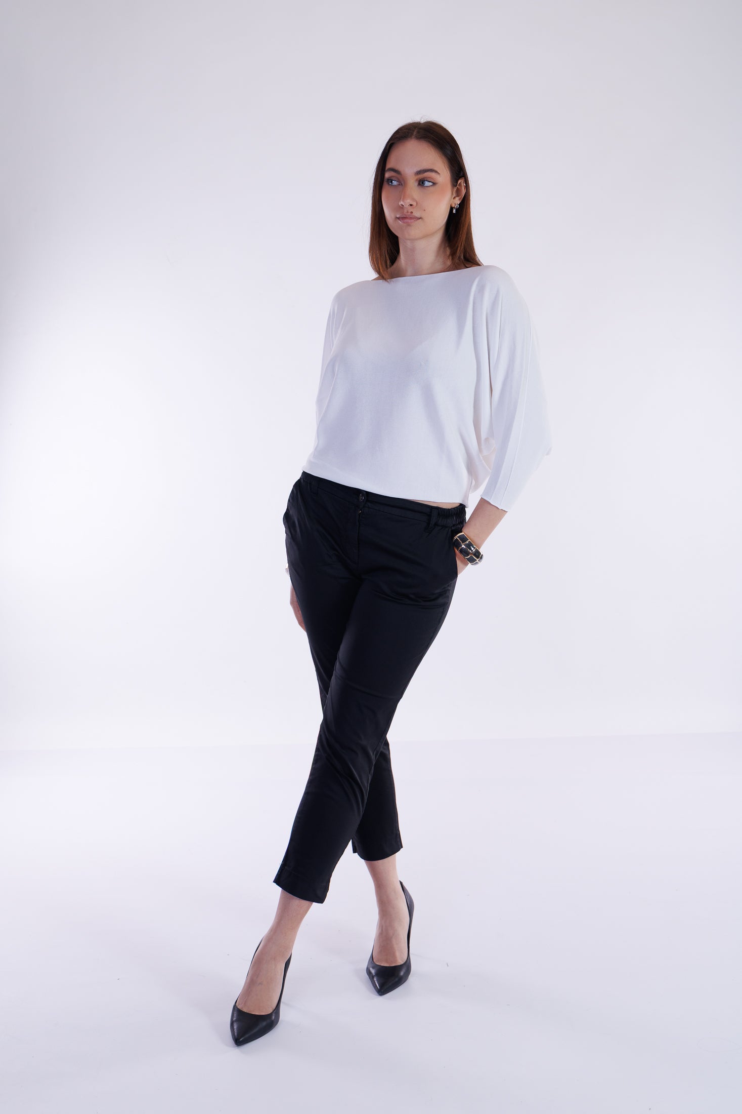 Pantalone chino elasticizzato