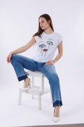 Jeans fascia scura