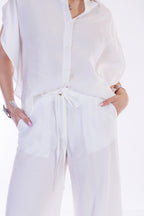 Pantalone largo modal