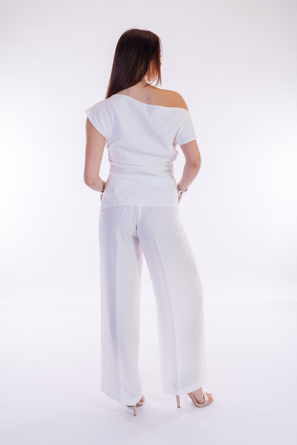 Pantalone largo modal