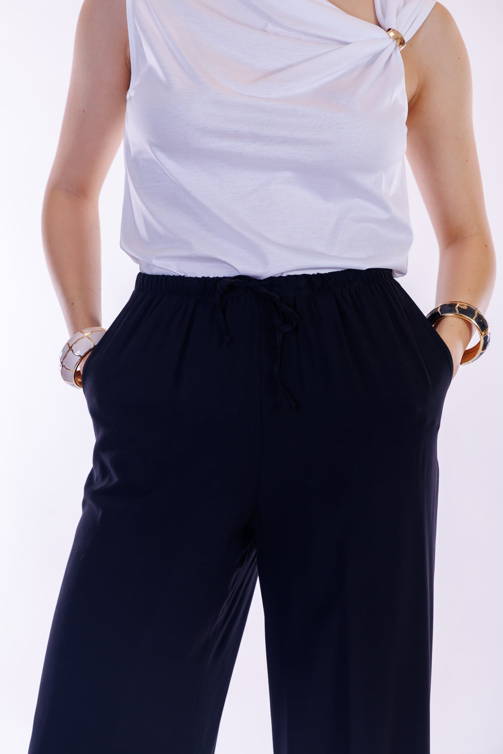 Pantalone ampio viscosa