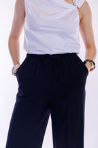 Pantalone ampio viscosa