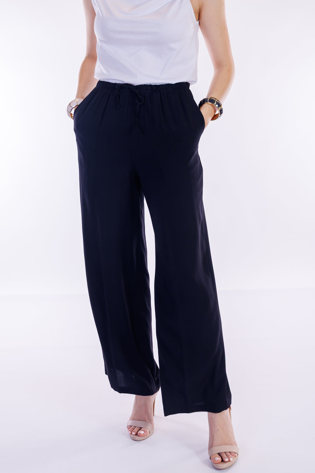 Pantalone ampio viscosa