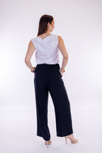 Pantalone ampio viscosa