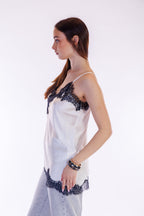 Top asimmetrico pizzo