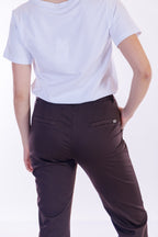 Pantalone slim cotone
