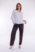 Pantalone ampio cotone