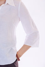 Camicia lino e cotone