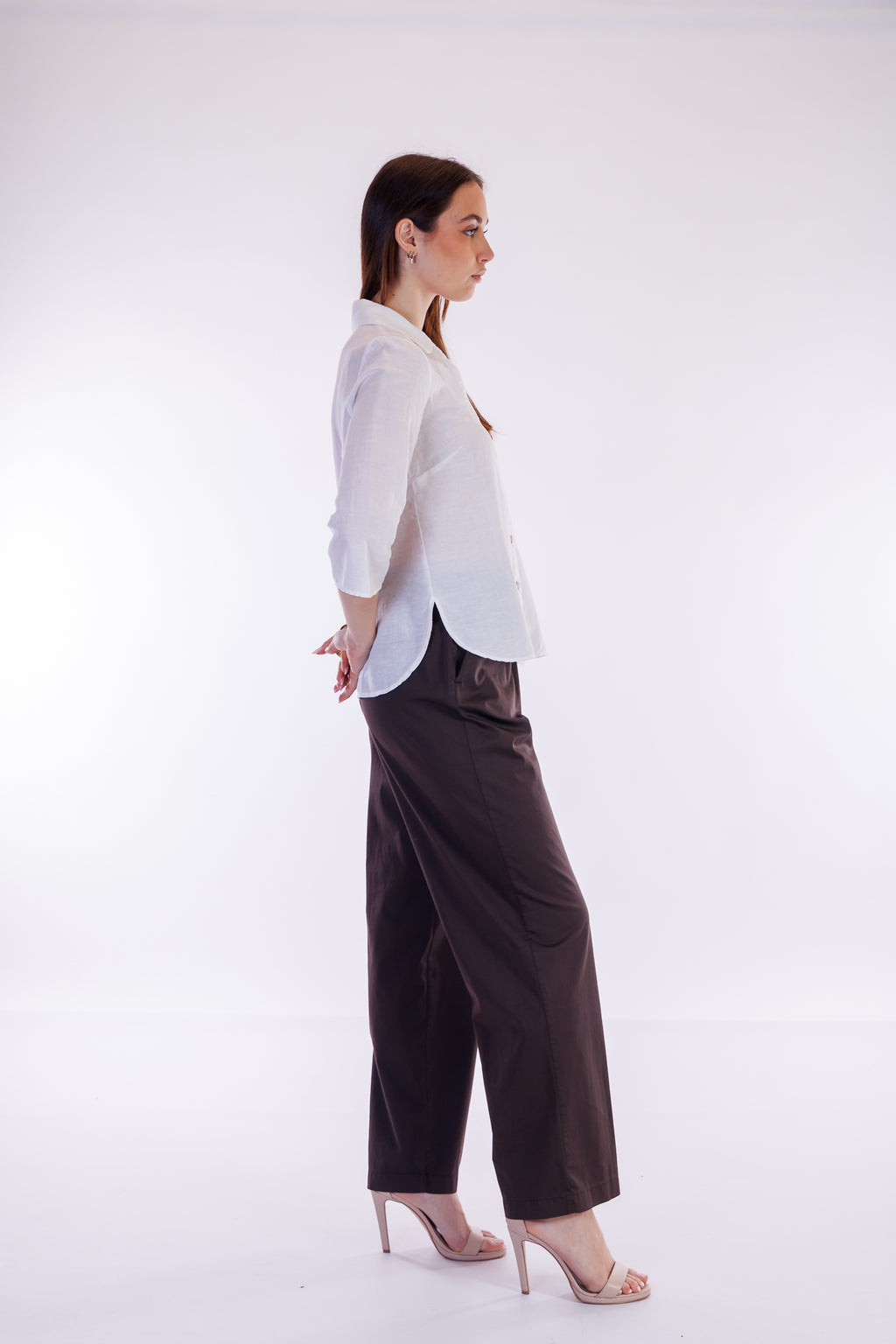 Pantalone ampio cotone