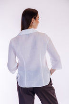 Camicia lino e cotone