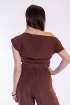Pantalone largo modal