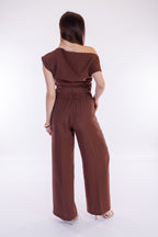 Pantalone largo modal