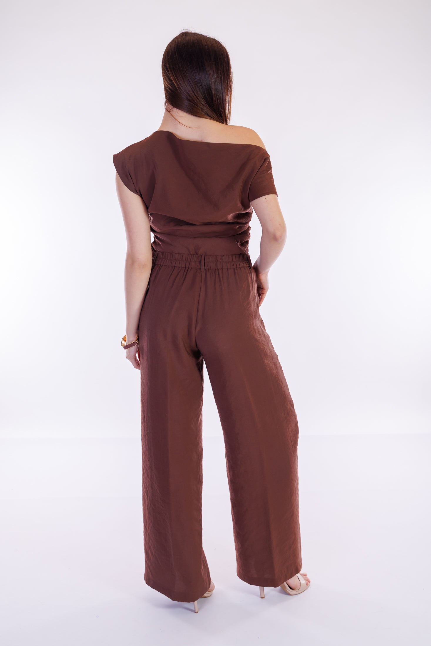 Pantalone largo modal