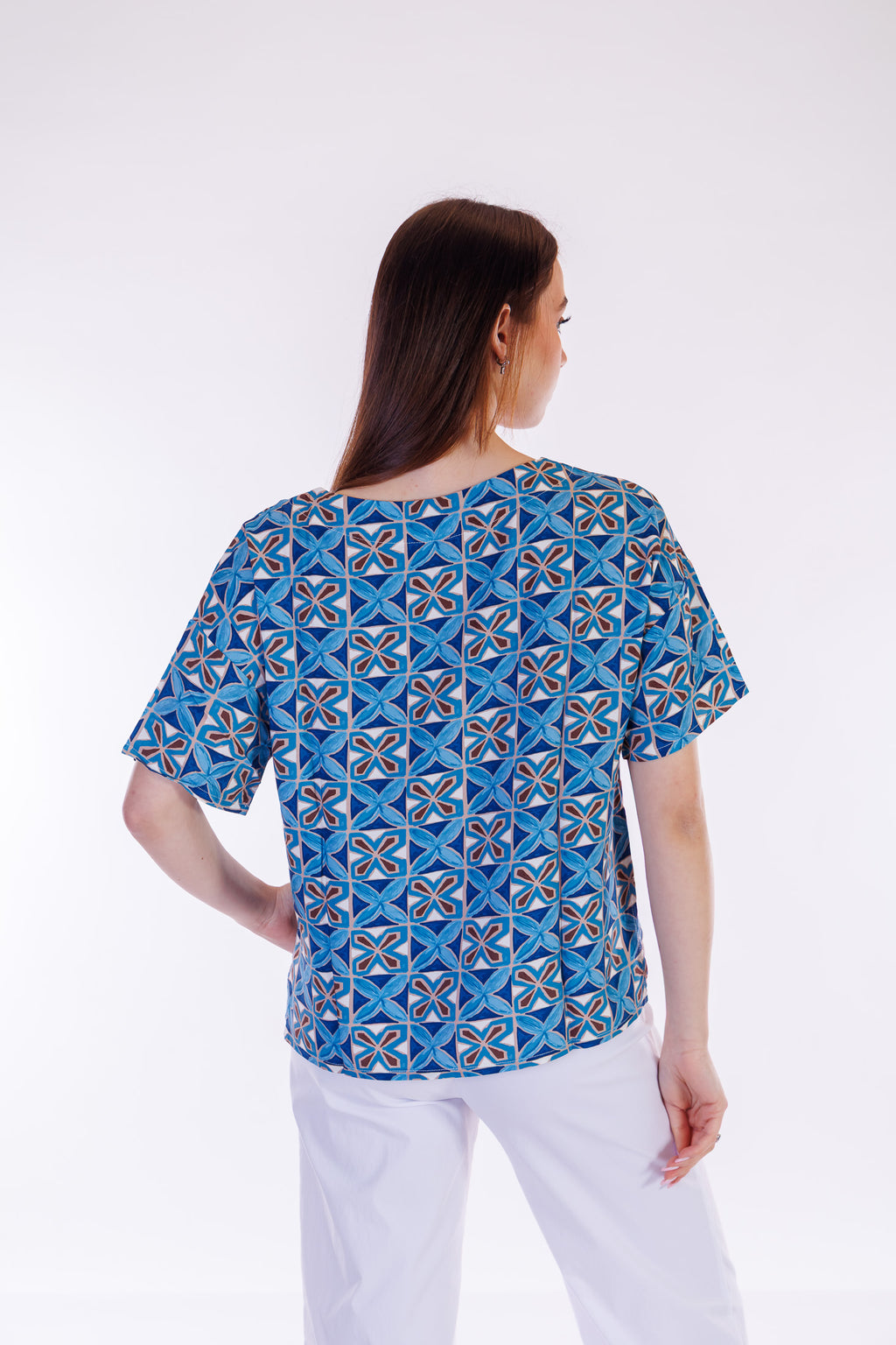 Blusa fantasia maioliche