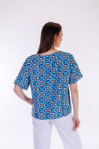 Blusa fantasia maioliche