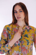 Camicia coreana floreale