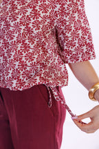 Blusa coulisse fantasia