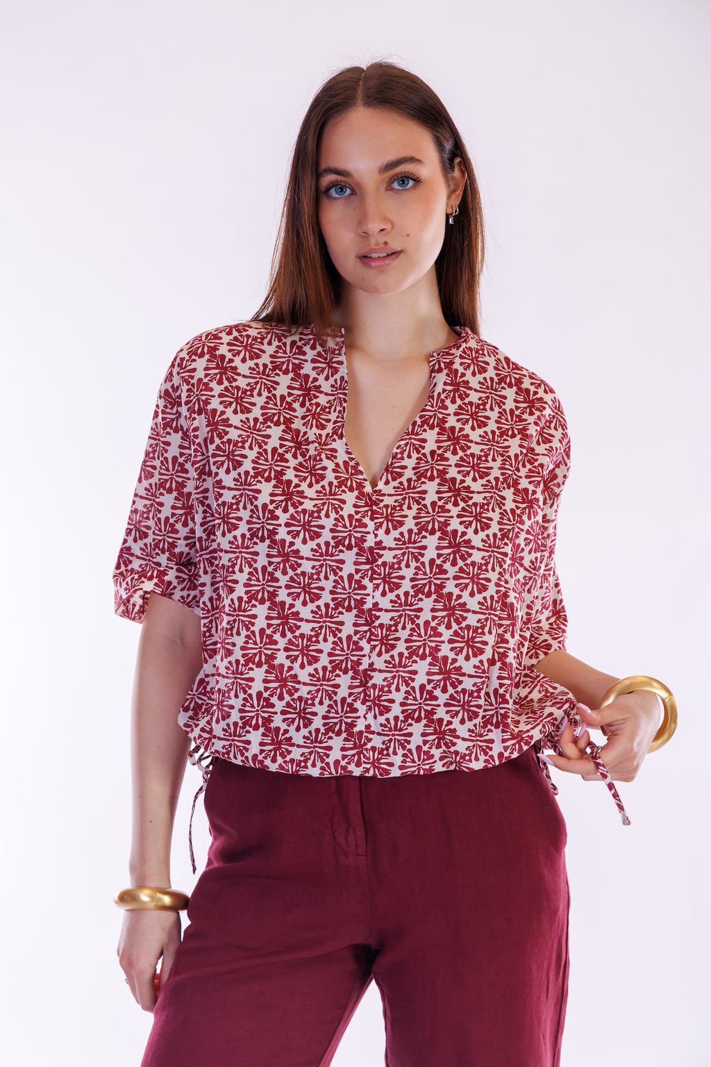 Blusa coulisse fantasia