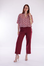 Blusa coulisse fantasia