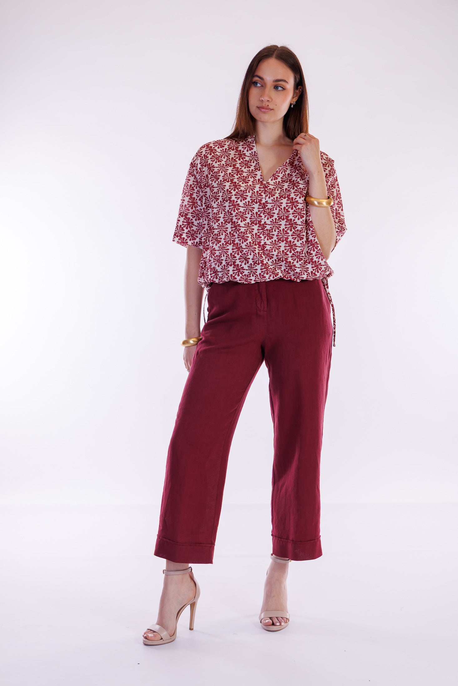 Blusa coulisse fantasia