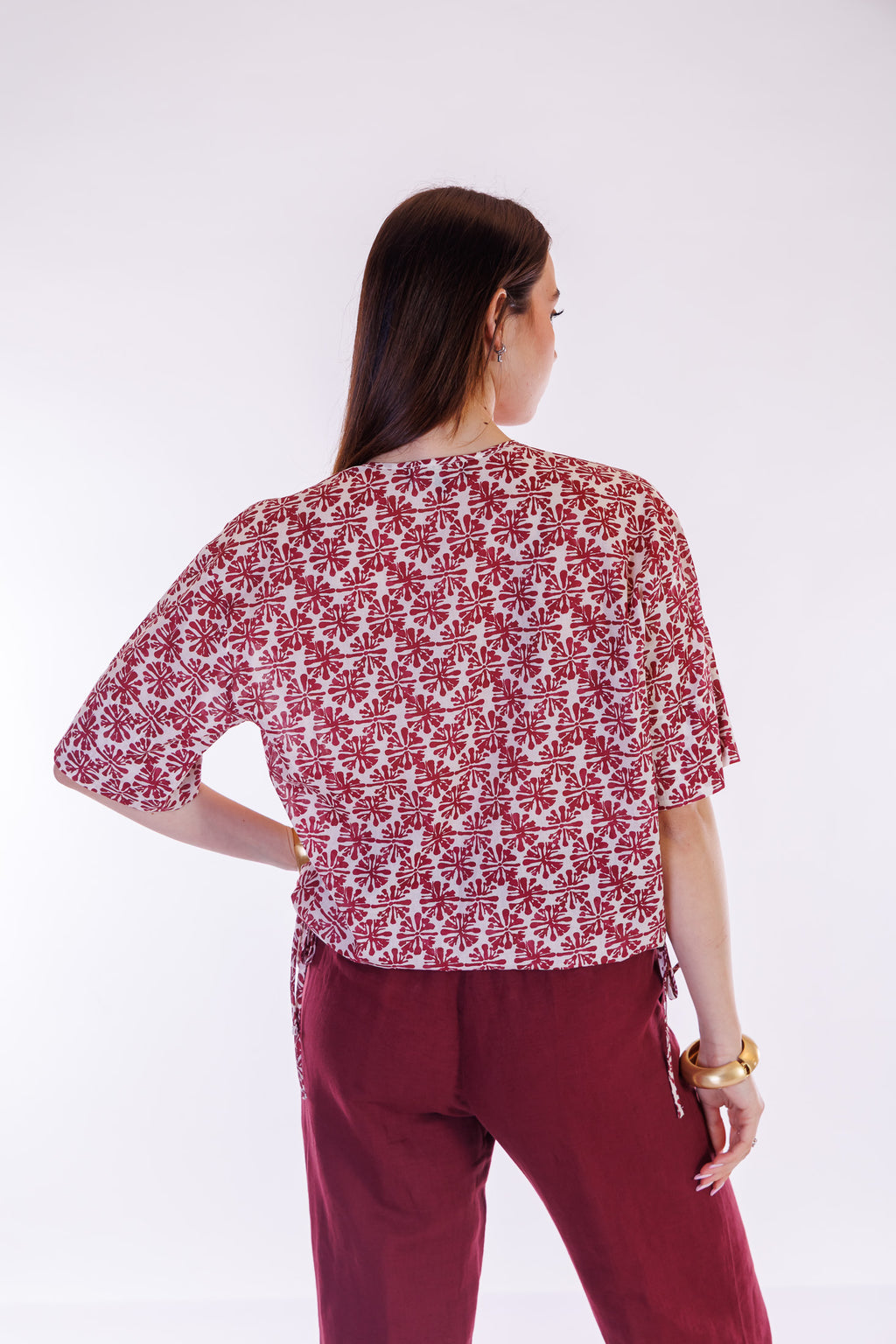 Blusa coulisse fantasia