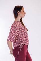 Blusa coulisse fantasia
