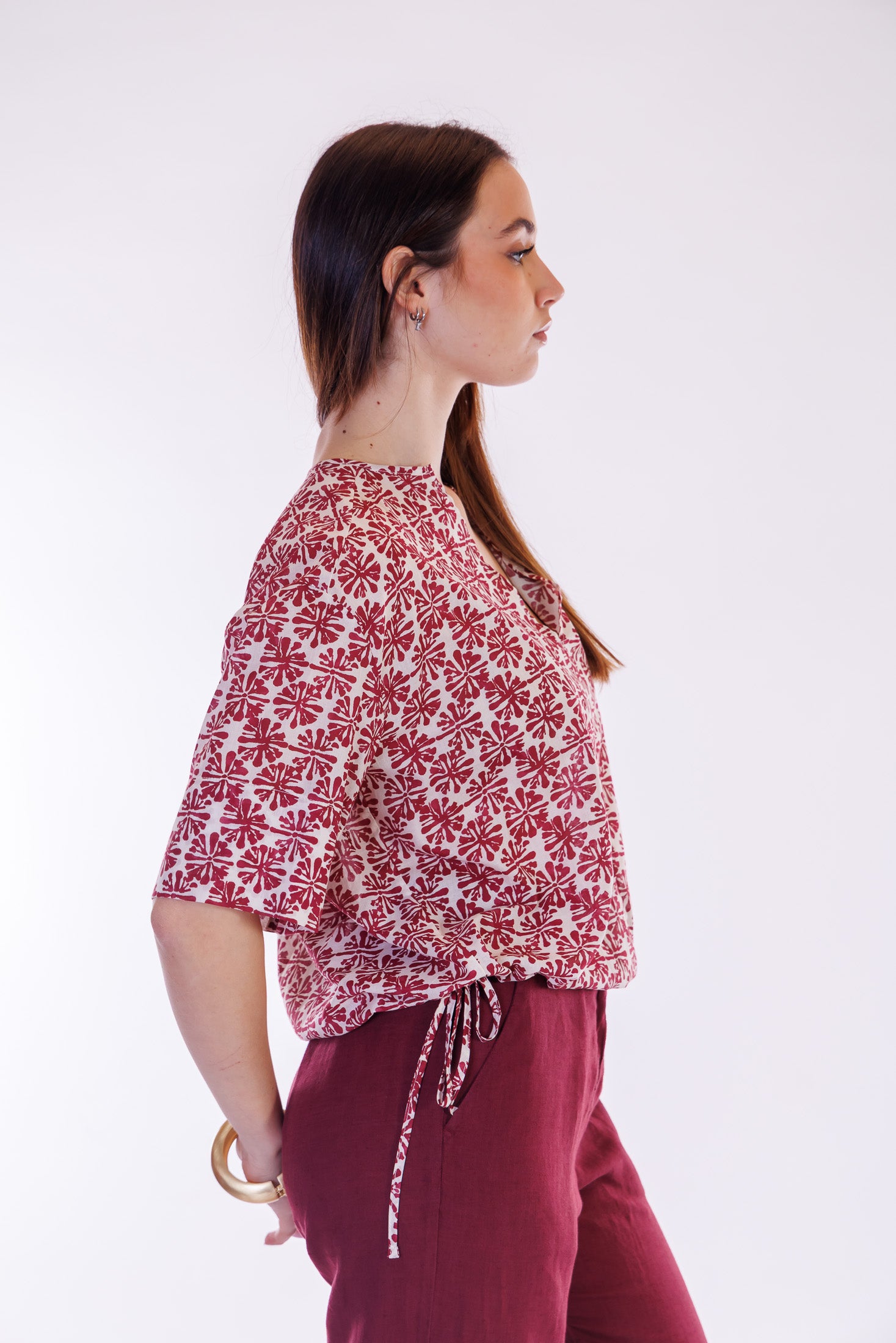 Blusa coulisse fantasia