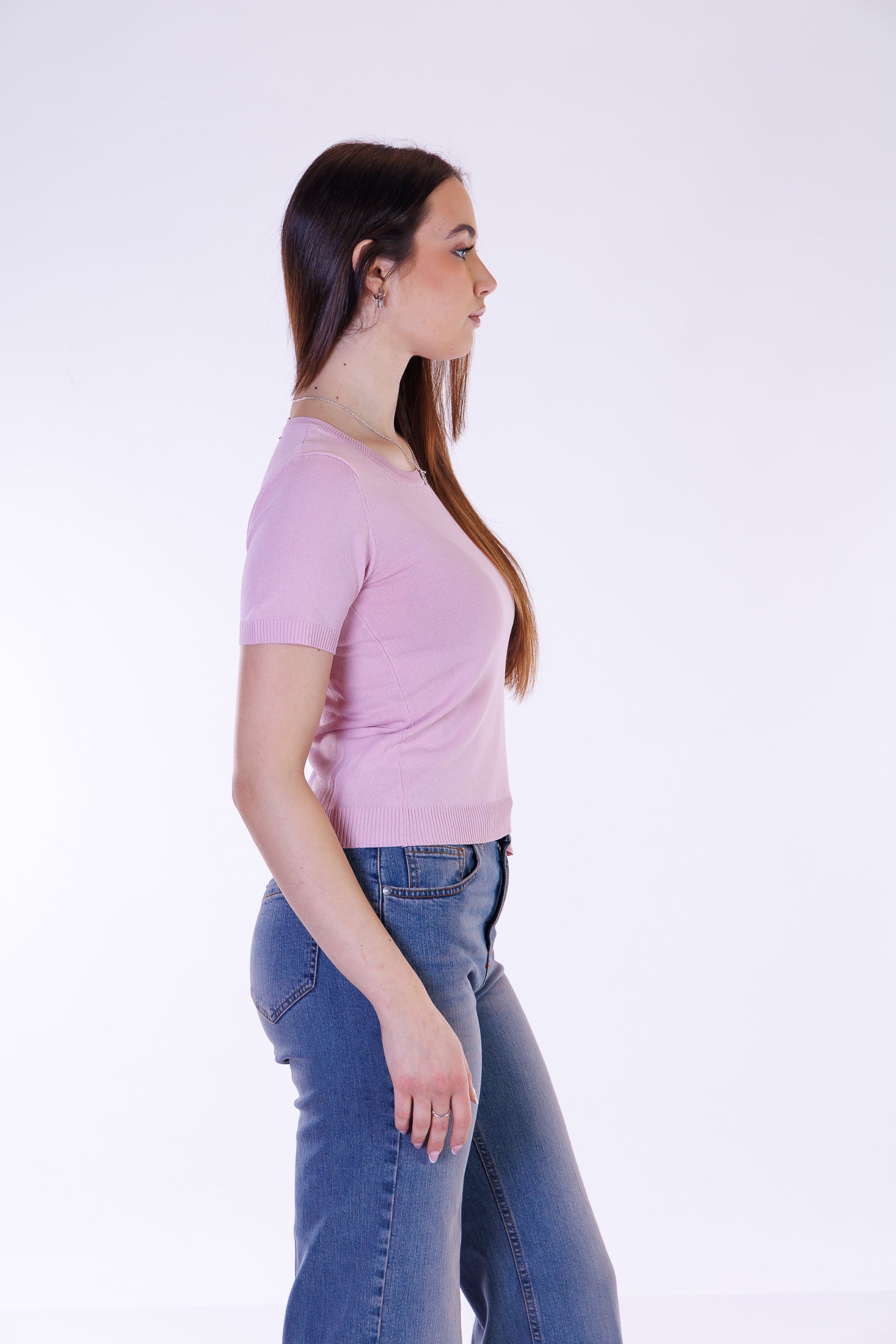 Maglia mezza manica twinset