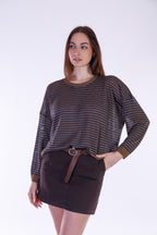 Maglia over righe