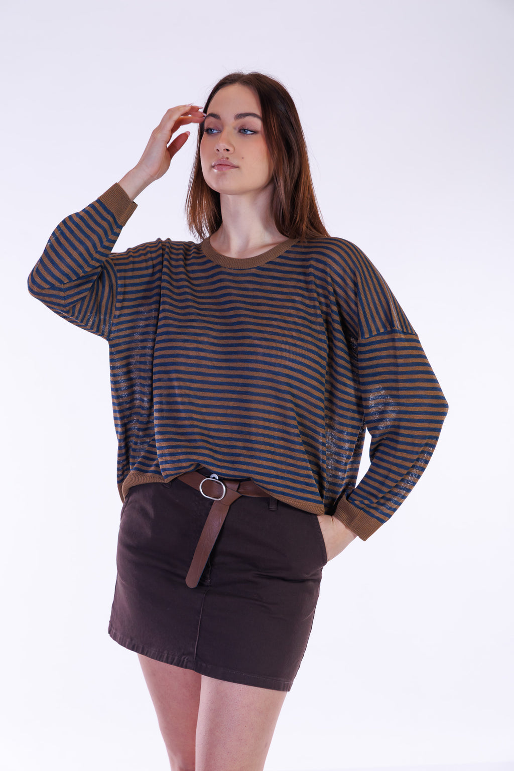 Maglia over righe
