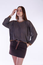 Maglia over righe