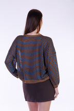 Maglia over righe