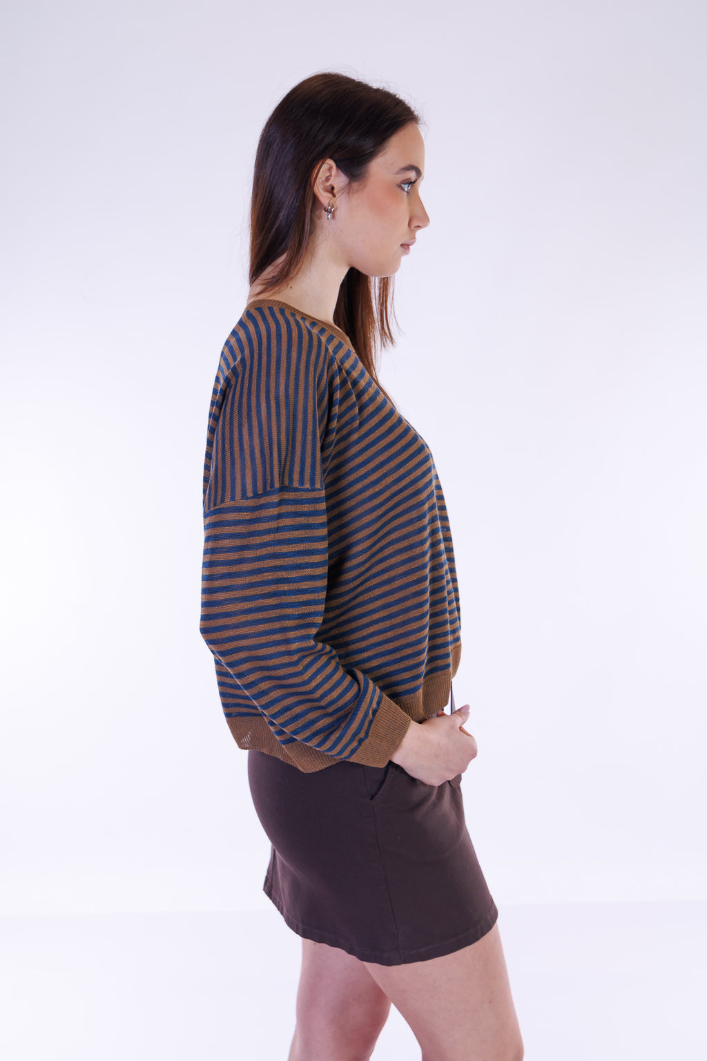 Maglia over righe