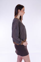 Maglia over righe