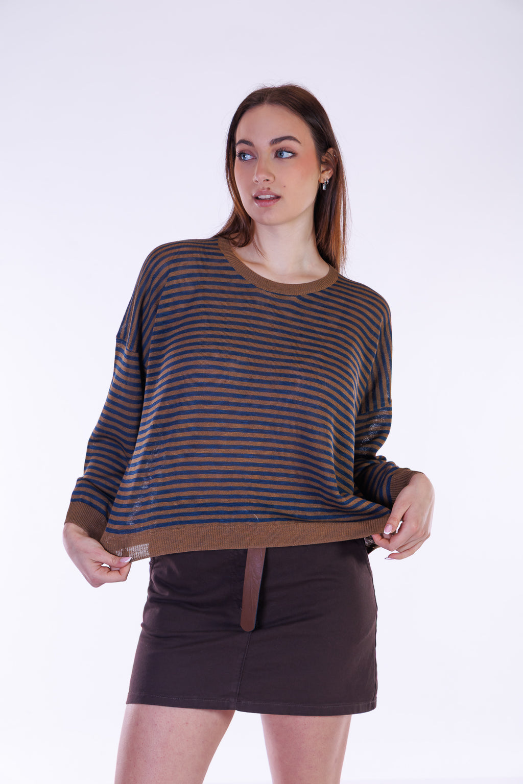 Maglia over righe